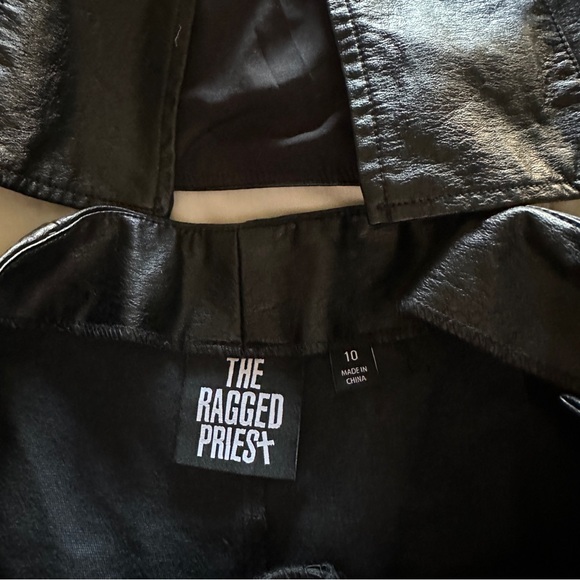 Coachella The Ragged Priest Faux Leather Two Piece Set - Picture 6 of 8